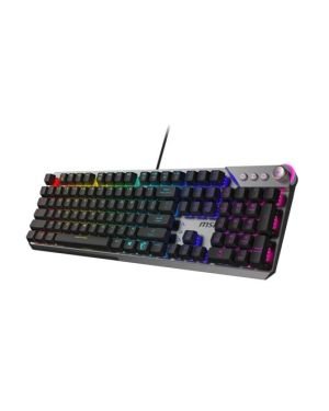 MSI Gaming Gear STRIKE 600 Wired Gaming Keyboard with Kailh Midnight Pro MYSTIC LIGHT RGB (6M)