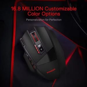 Dual Mode Wired + Wireless Gaming Mouse with 16 Programmable Buttons E-YOOSO X33 (1Y)